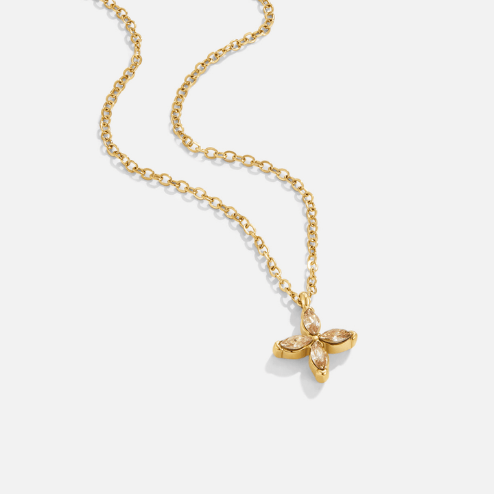 Collana Elowyn con petali lucidi