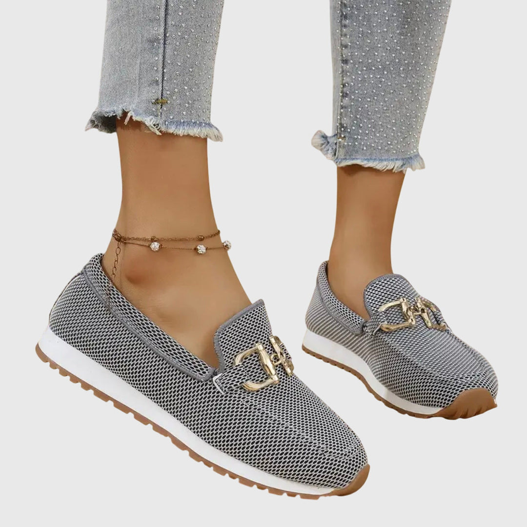 Sneakers comode senza lacci con soletta morbida
