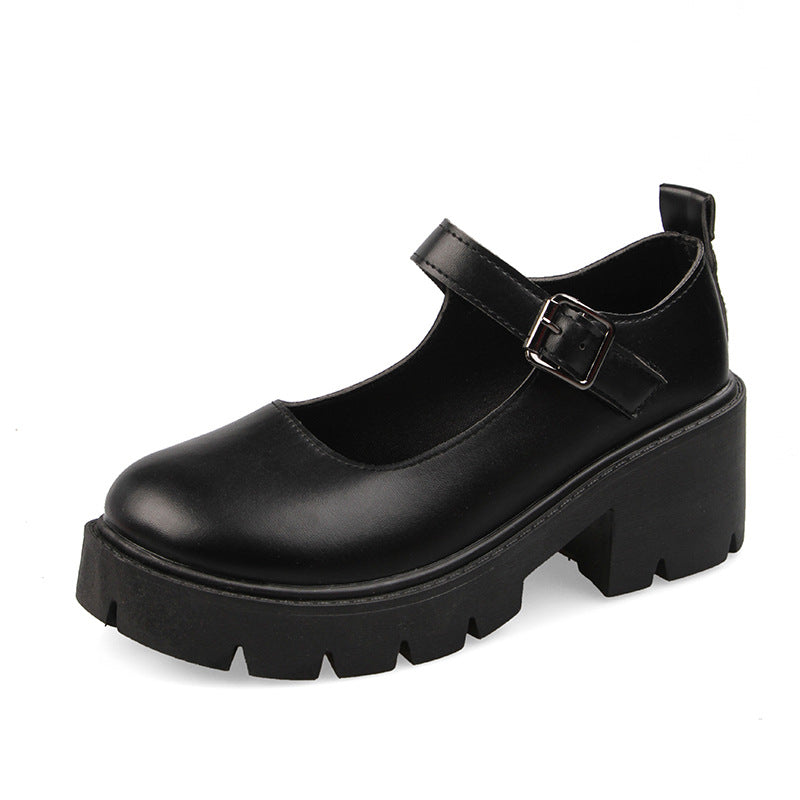 Scarpe Mary Jane con piattaforma