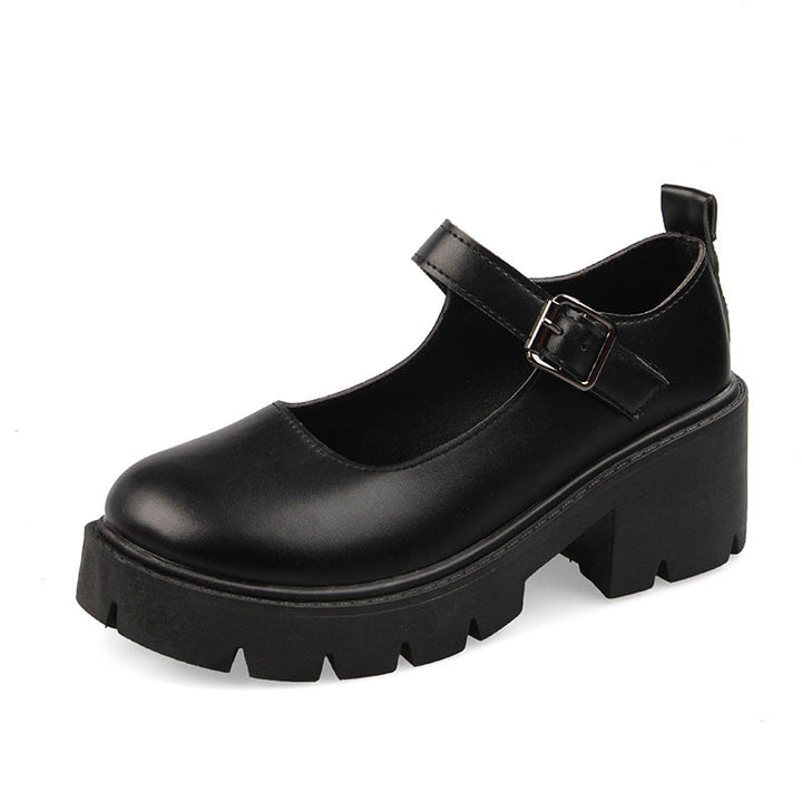 Scarpe Mary Jane con piattaforma