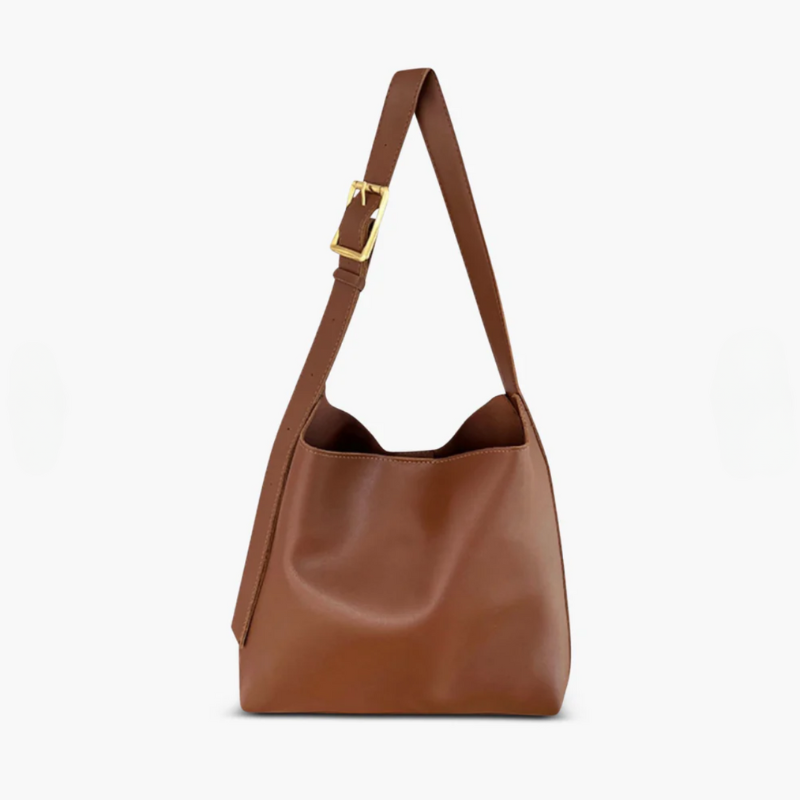 Grande borsa tote liscia