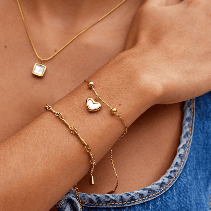 Bracciale Amore Eterno con cuore
