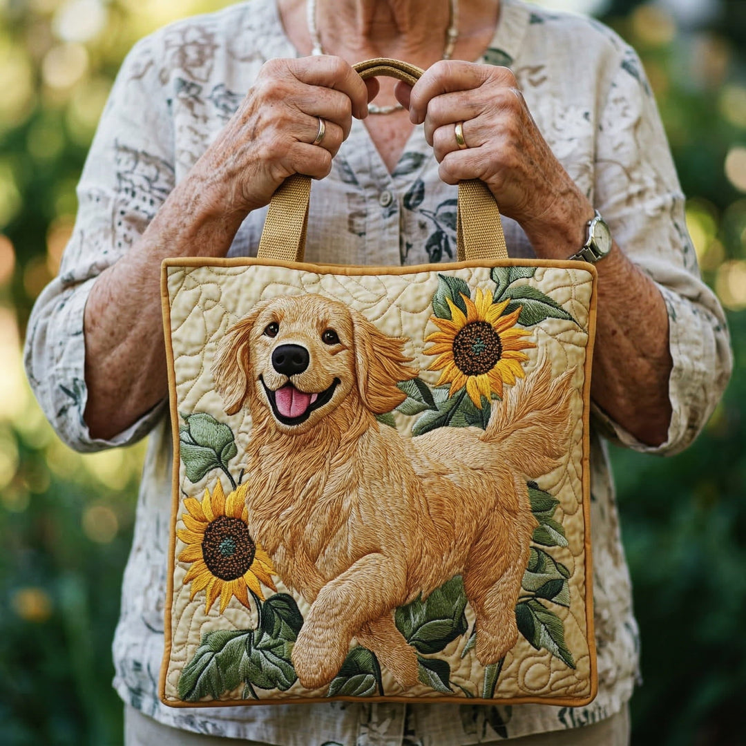 Ida | Borsa cuscino dorata