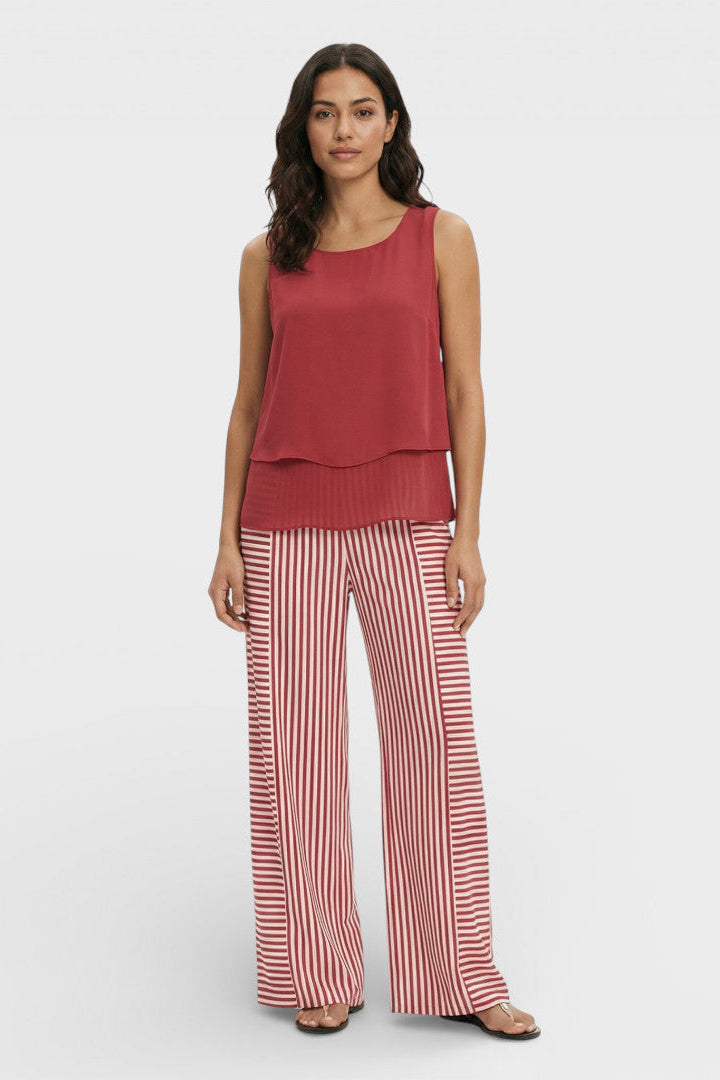 Svetozára | Completo con top largo e pantaloni larghi