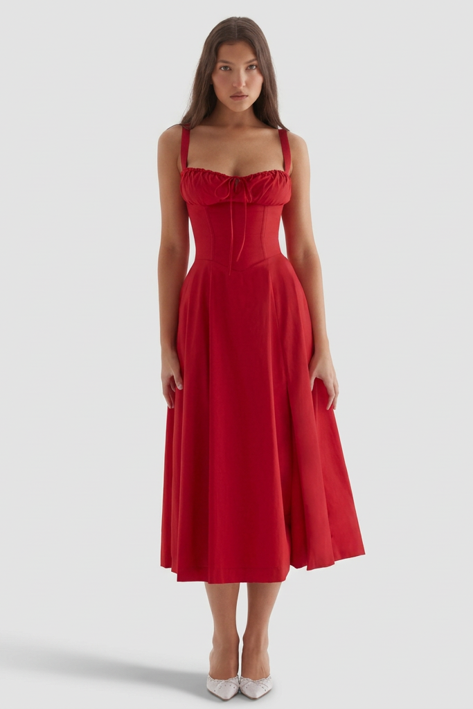 Júlia | Abito maxi elegante e fluido