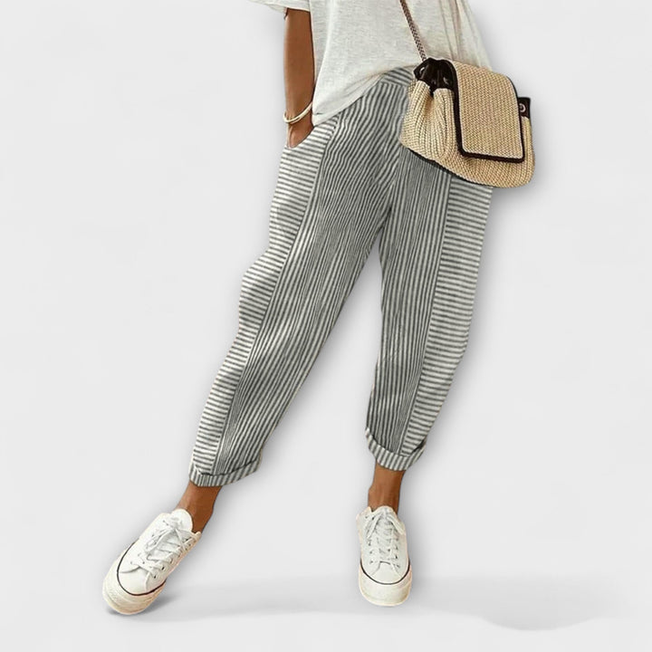 Sanne | Pantaloni a righe