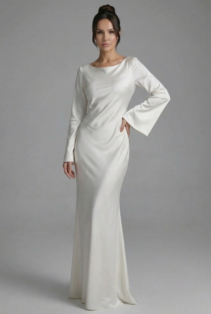 Yveta | Abito maxi floreale con spalline e spacco