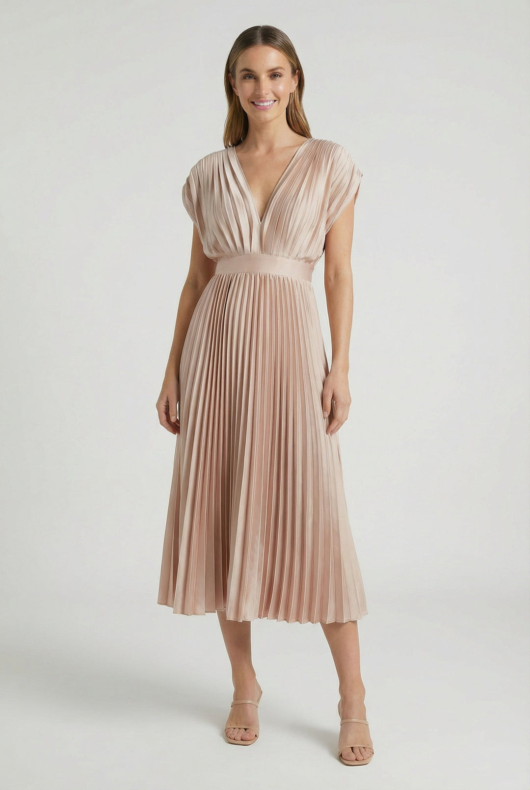 Marika | Elegante maxi abito con motivo