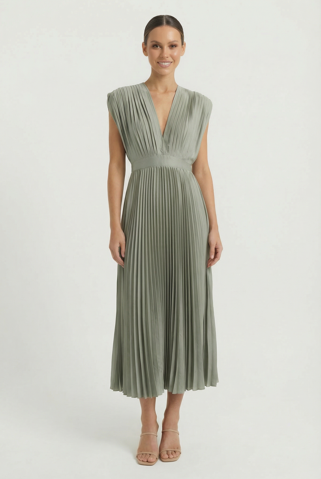 Marika | Abito maxi elegante con motivo