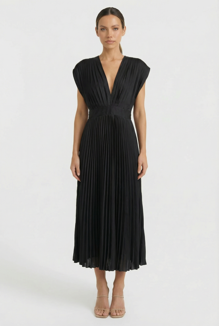 Marika | Elegante maxi abito con motivo