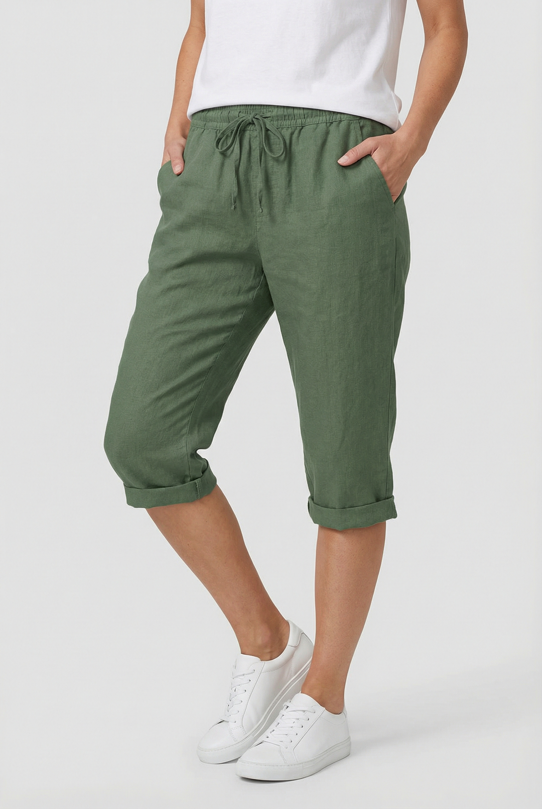 Pantaloni corti traspiranti con tasche