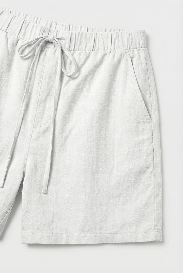 Pantaloni corti larghi dal look leggero