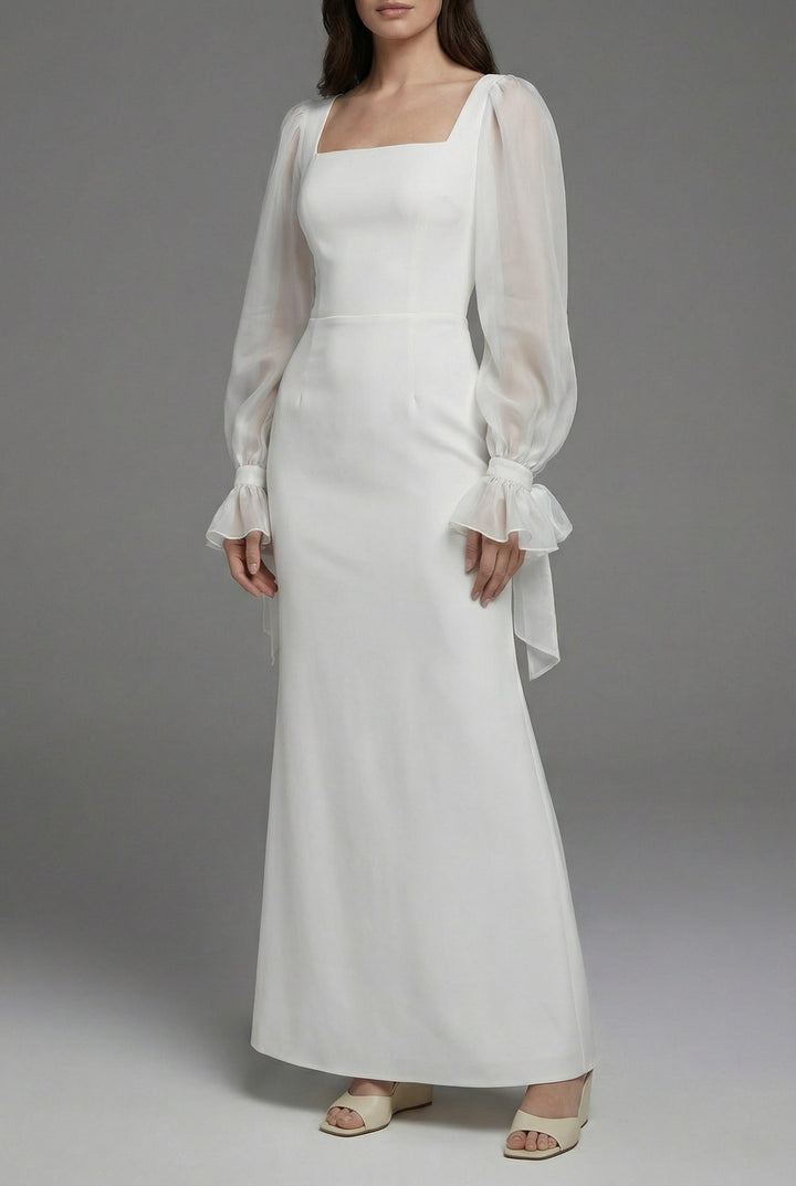 Ivanka | Maxi abito da sera bianco