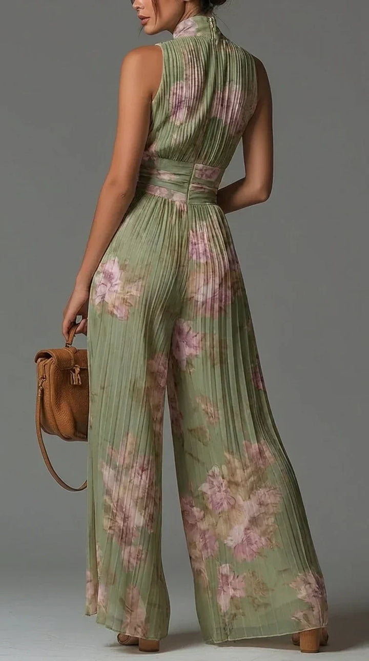 Leontína | Tuta elegante plissettata