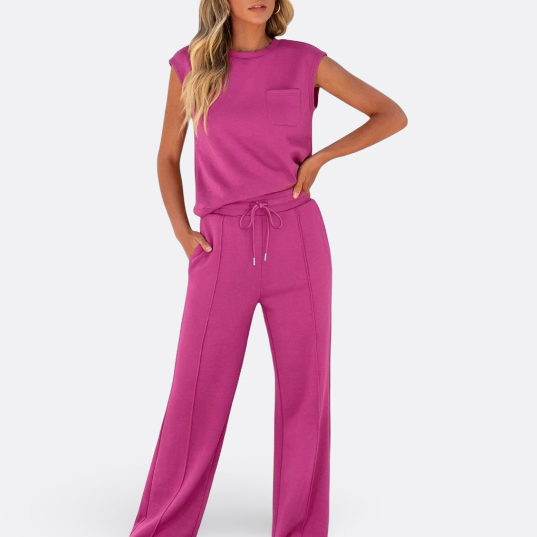 Flora | Set casual in tessuto