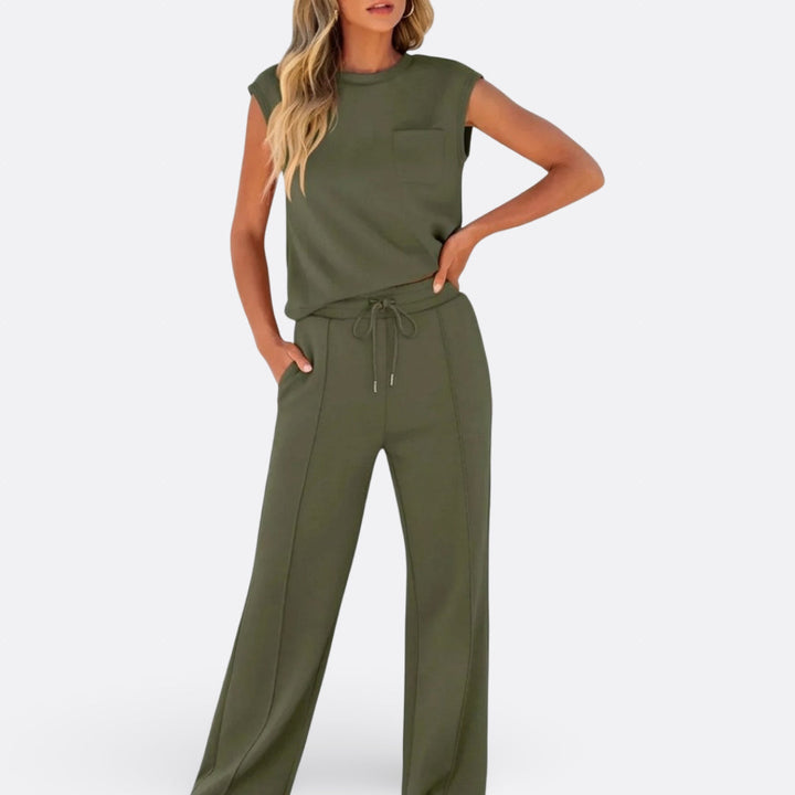 Flora | Set casual in tessuto