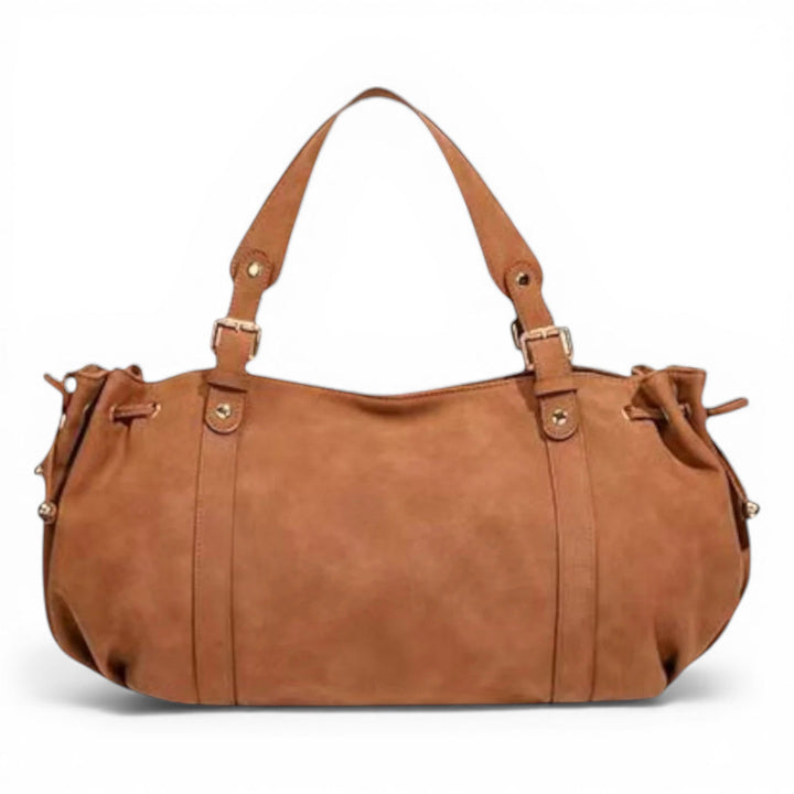 Grande borsa tote con un aspetto morbido