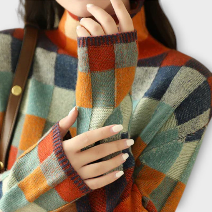 Erika | Maglione patchwork