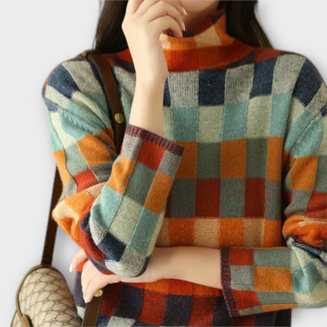 Erika | Maglione patchwork