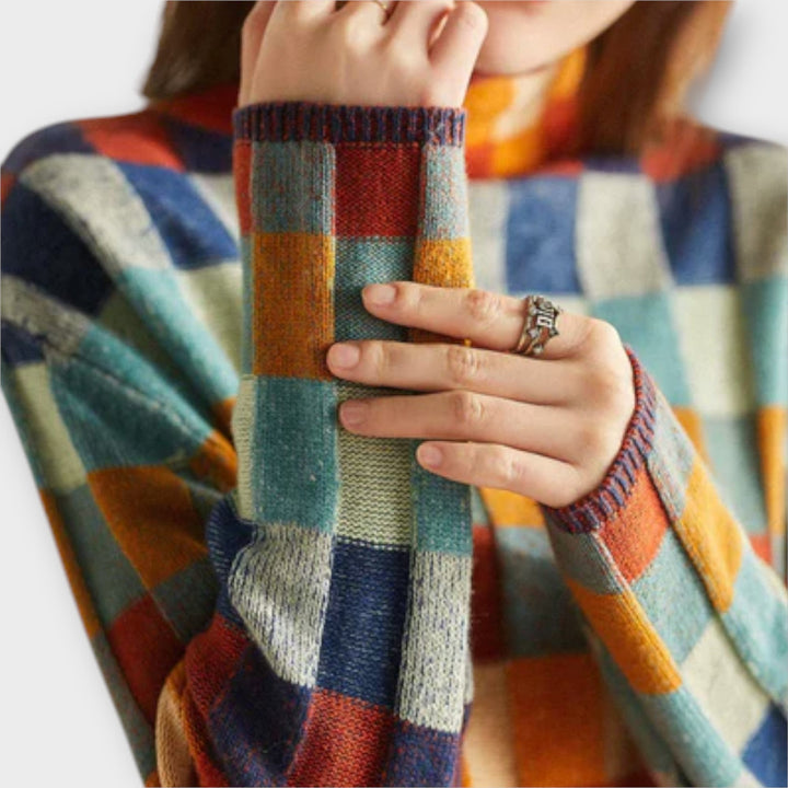 Erika | Maglione patchwork