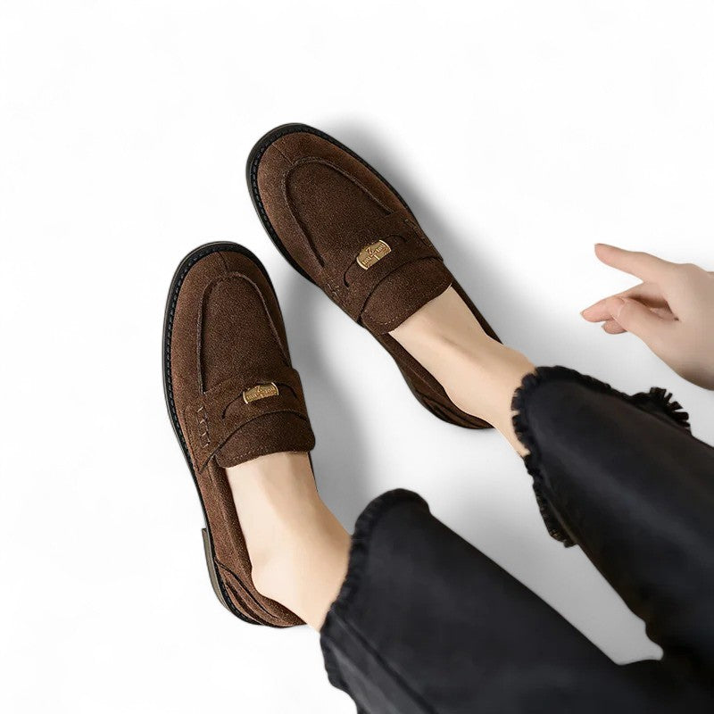 Mocassini dal look delicato in stile vintage