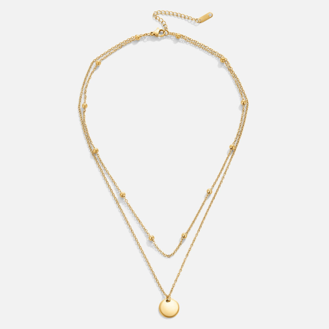 Collana a strati con dischi