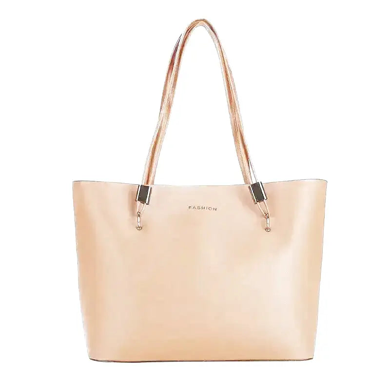 Grande borsa tote morbida e liscia