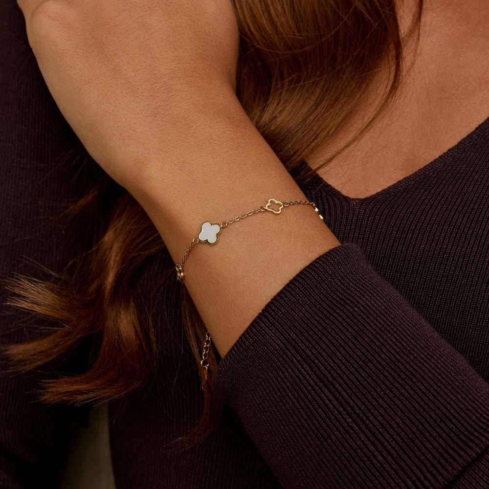 Bracciale Lucia con trifoglio