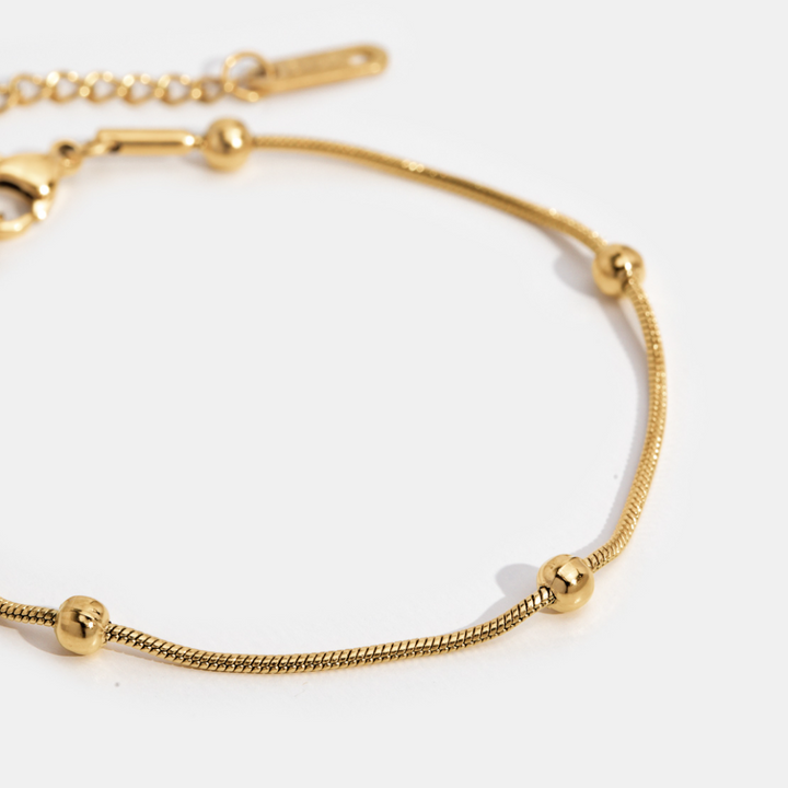 Bracciale decorativo dorato Luna
