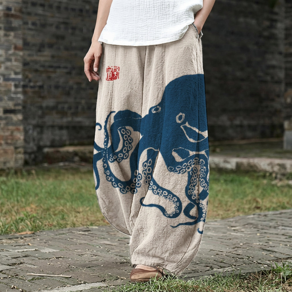 Amandine | Pantaloni larghi