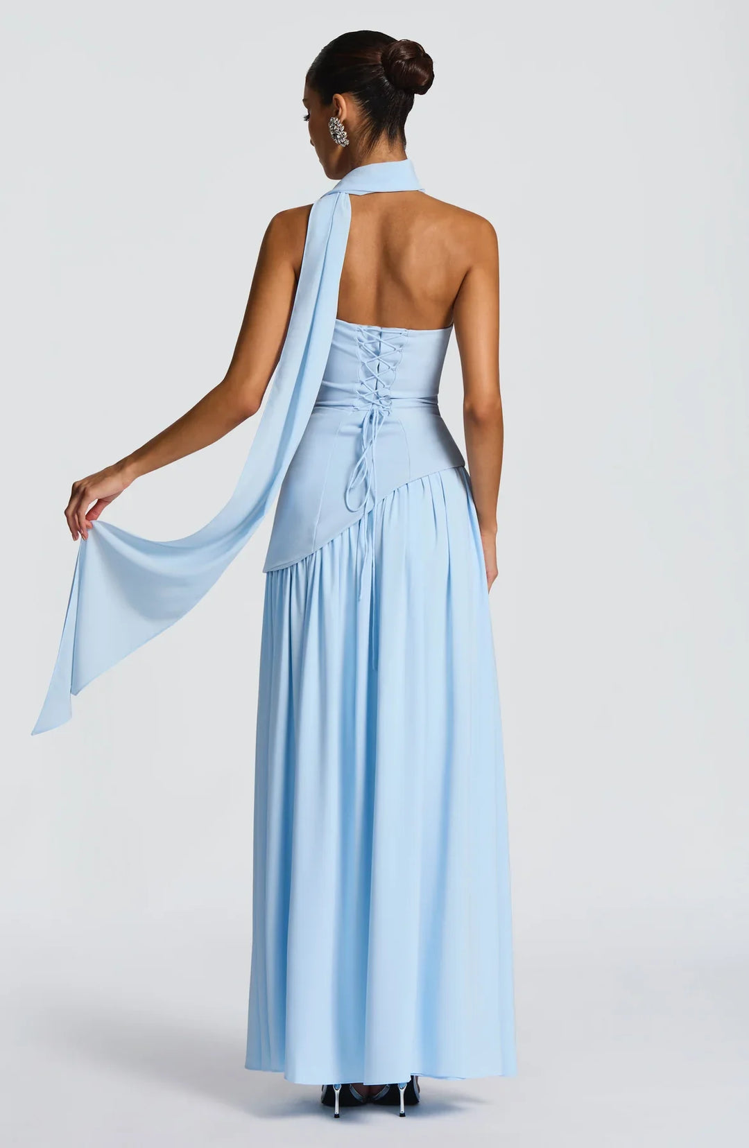 Regina | Maxi abito con spacco