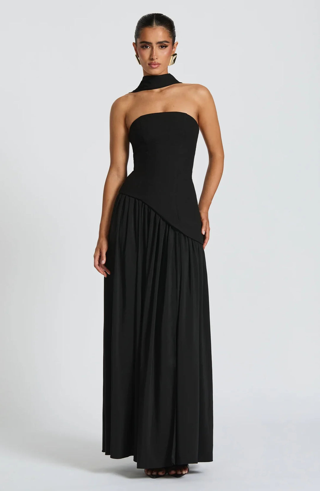 Regina | Maxi abito con spacco