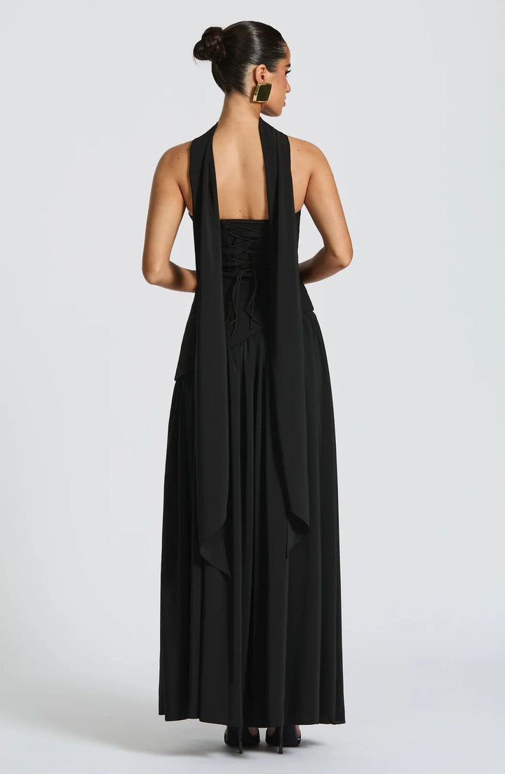 Regina | Maxi abito con spacco