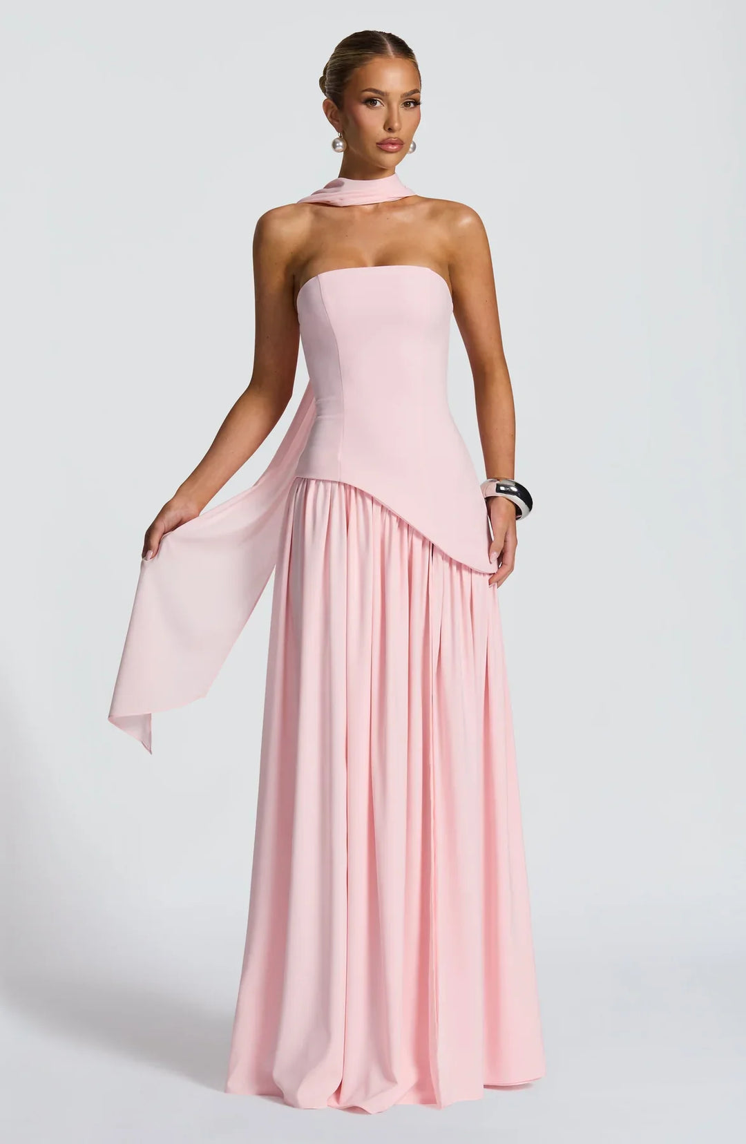 Regina | Maxi abito con spacco