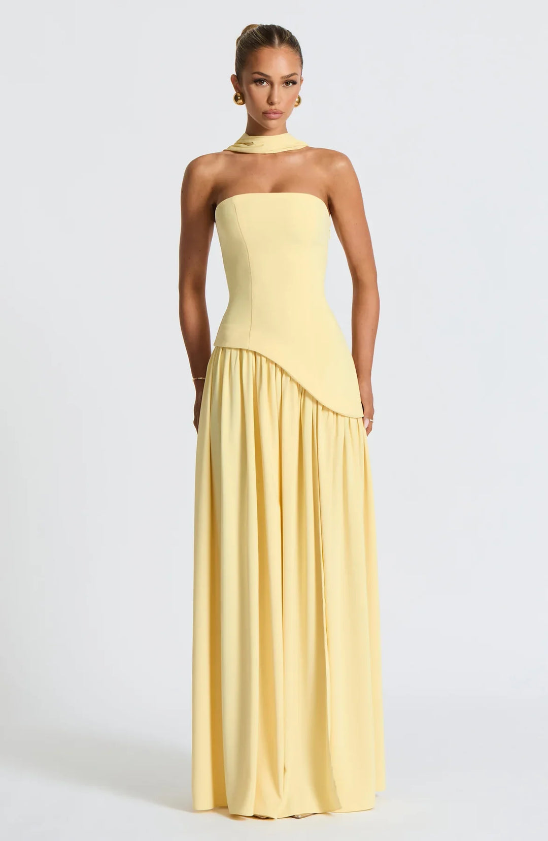 Regina | Maxi abito con spacco