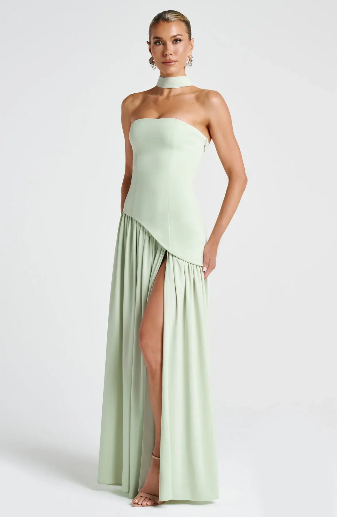 Regina | Maxi abito con spacco