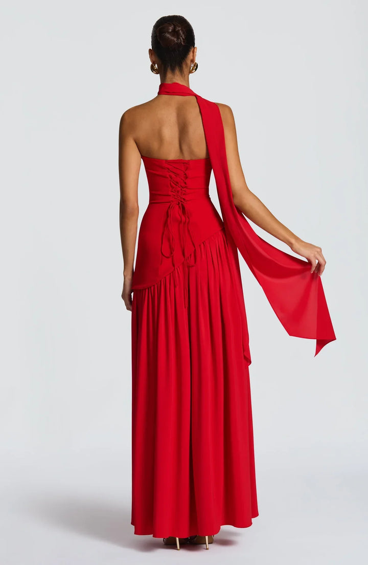 Regina | Maxi abito con spacco