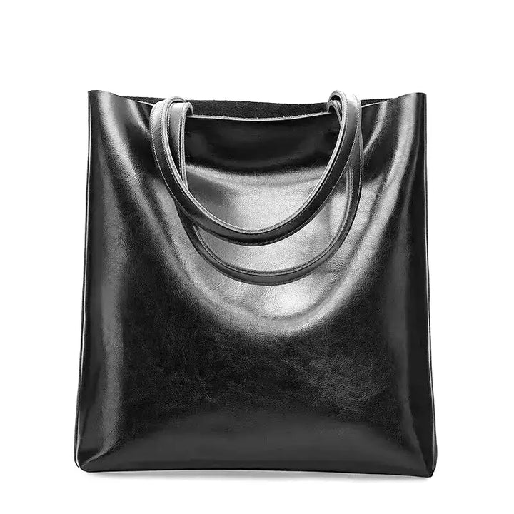 Borsa tote liscia retro
