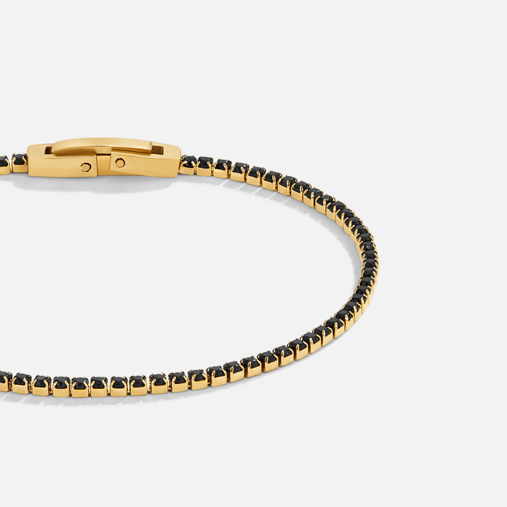 Bracciale lucido Nero