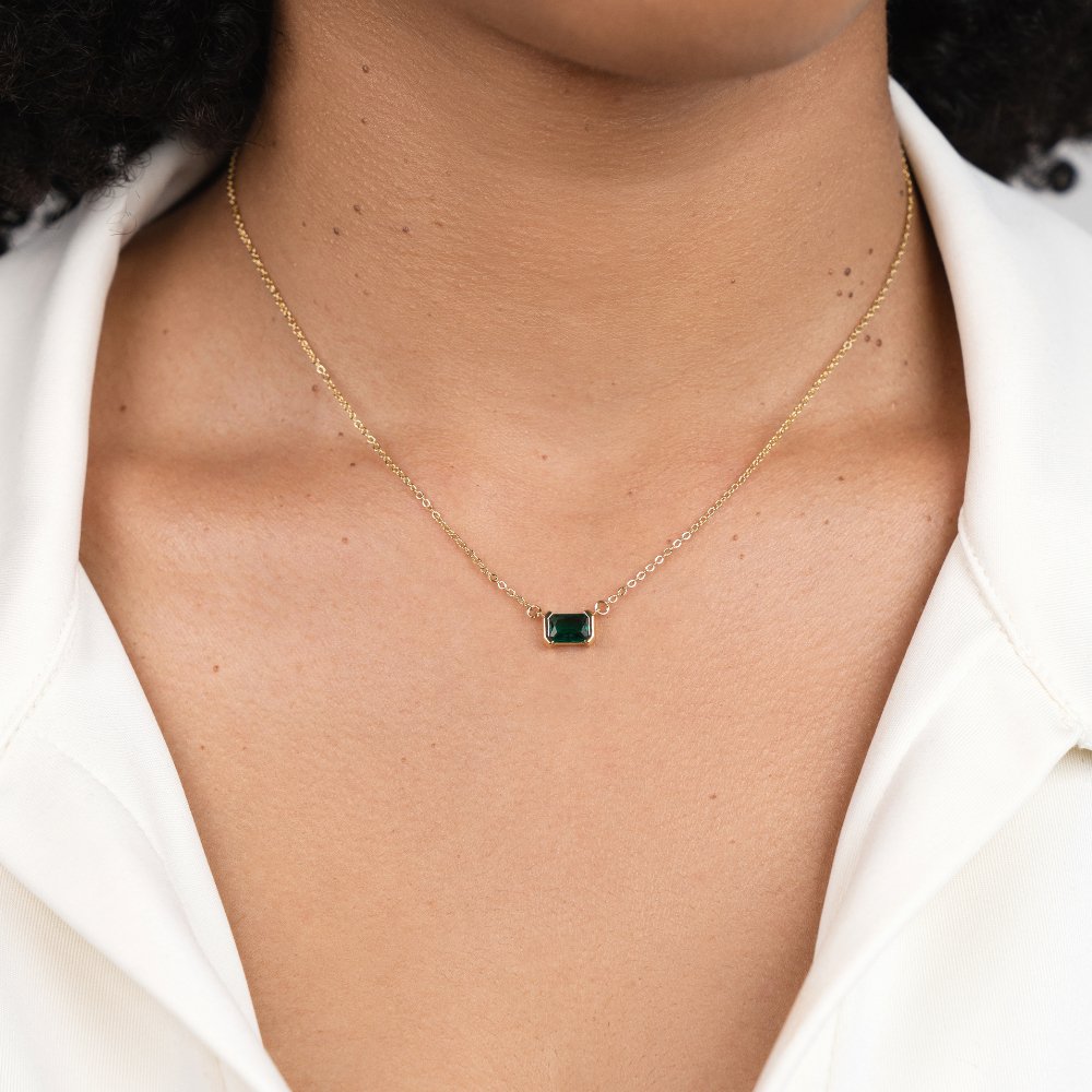 Collana verde Monica