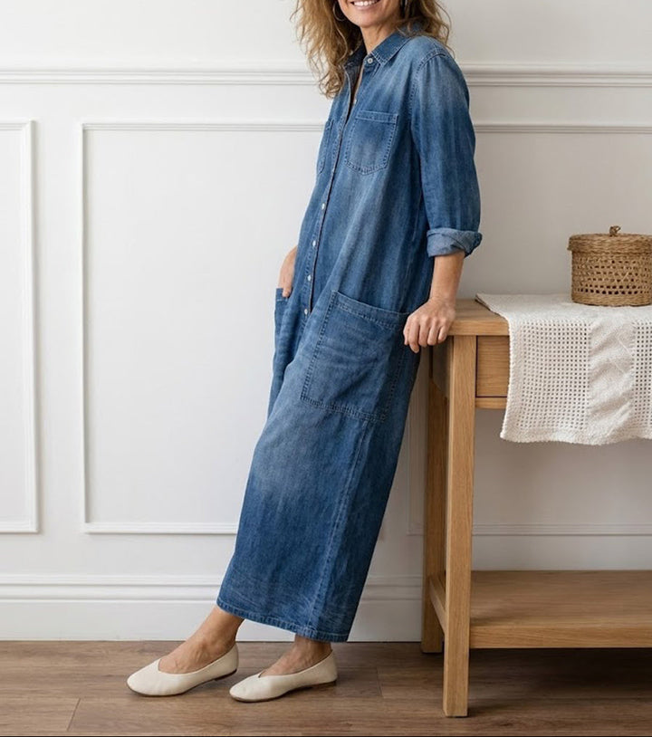 Felicja | Tutina in denim