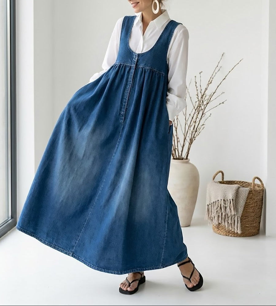 Iwona | Abito in denim