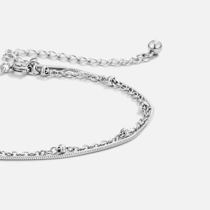 Bracciale a strati Pia in argento