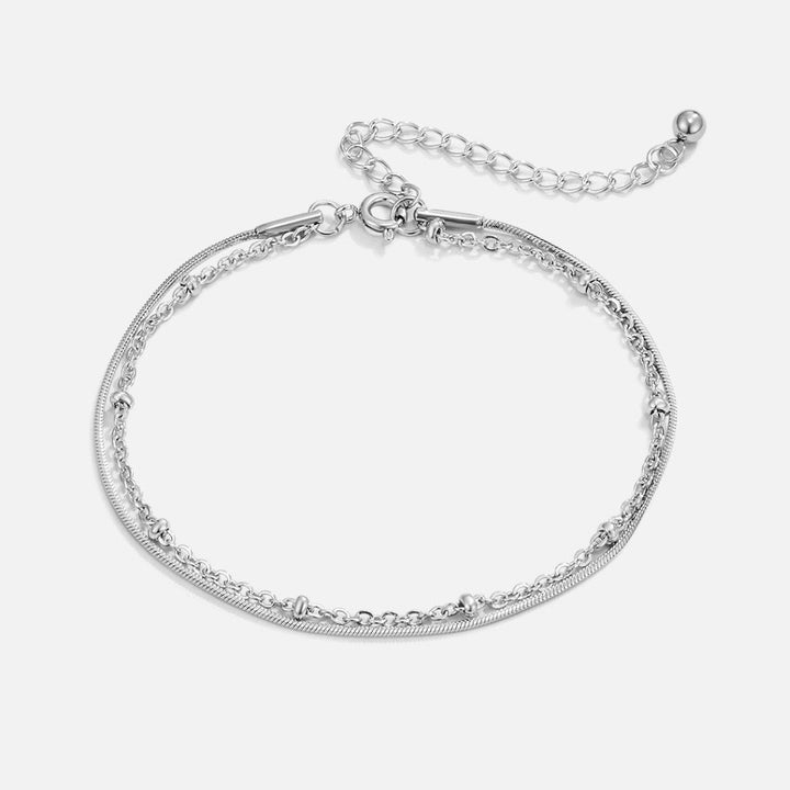 Bracciale a strati Pia in argento