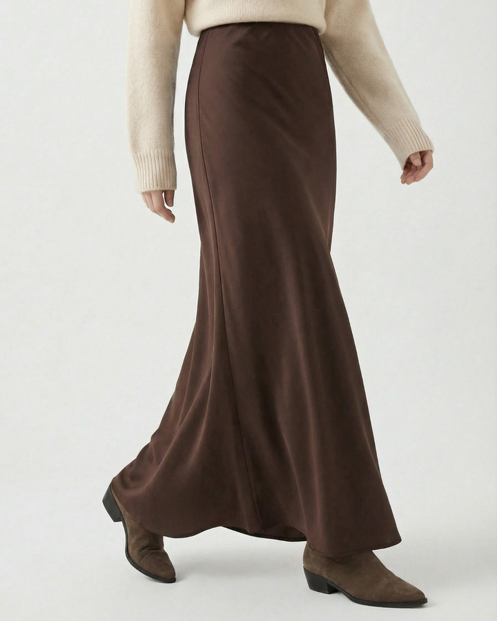 Gonna maxi semplice ed elegante