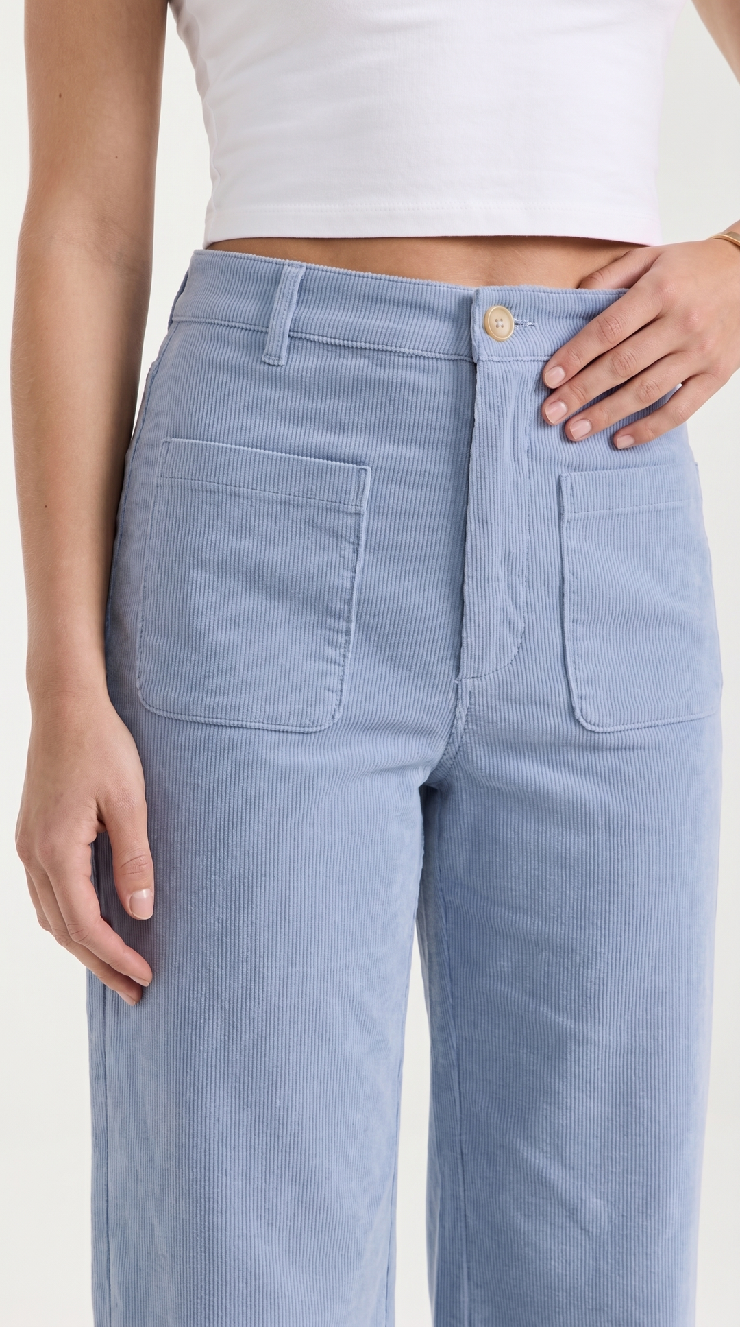 Blahoslava | Pantaloni a gamba larga con vita alta