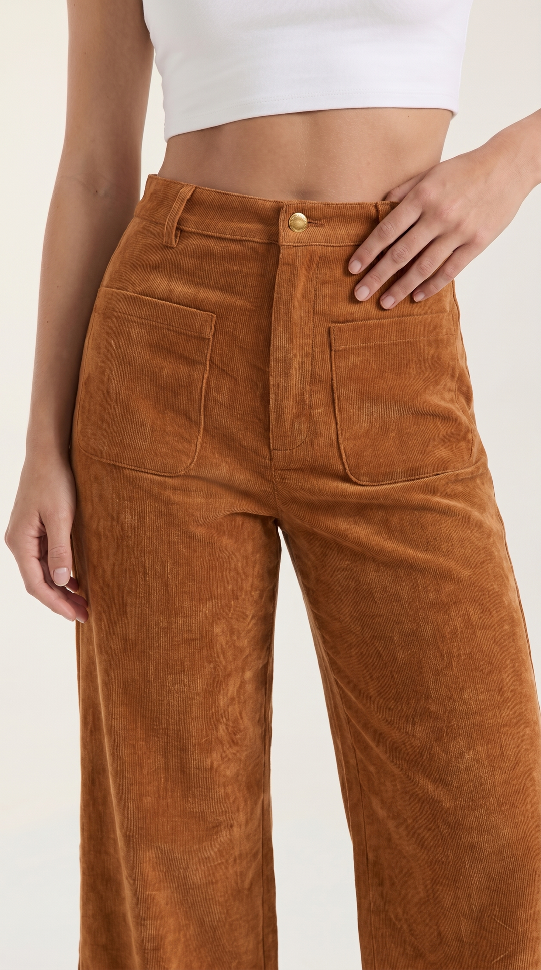 Blahoslava | Pantaloni a gamba larga con vita alta