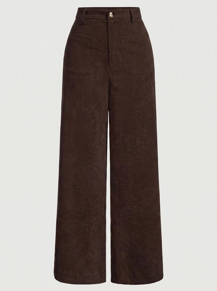 Blahoslava | Pantaloni a gamba larga con vita alta