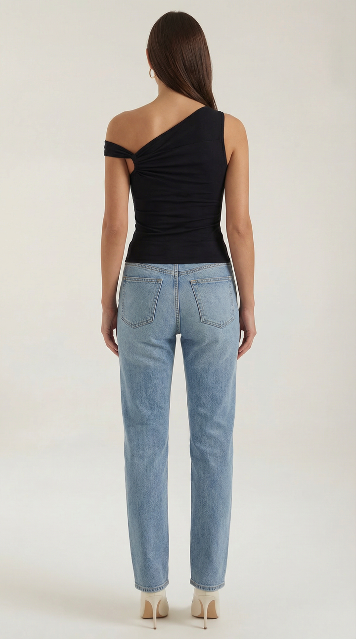 Cintia | Top asimmetrico casual