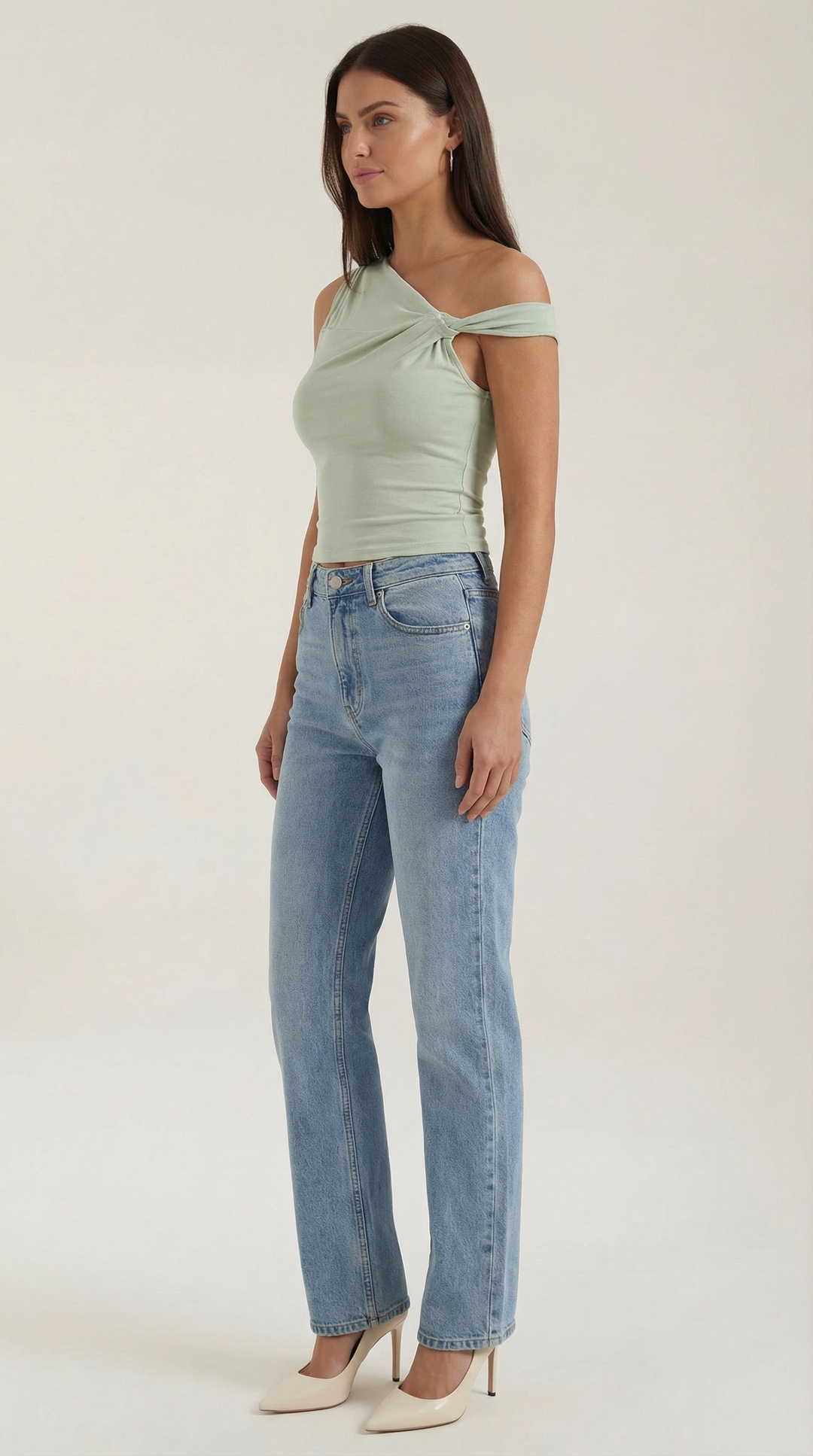 Cintia | Top asimmetrico casual
